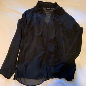 Black Who What Wear Blouse